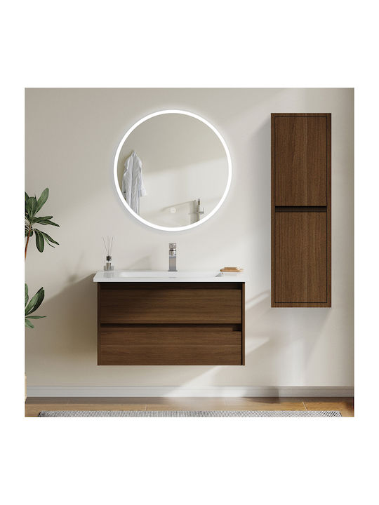 Martin Round Bathroom Mirror Led 60x60cm