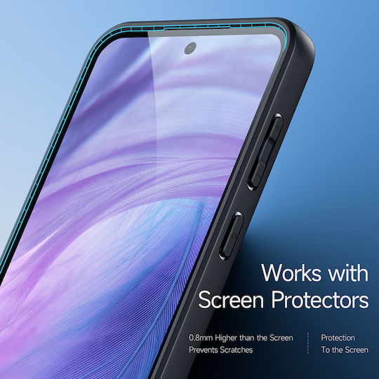 Dux Ducis Aimo Series Back Cover Silicone / Plastic Black (Samsung Galaxy A36 5G, Samsung Galaxy A56 5G)