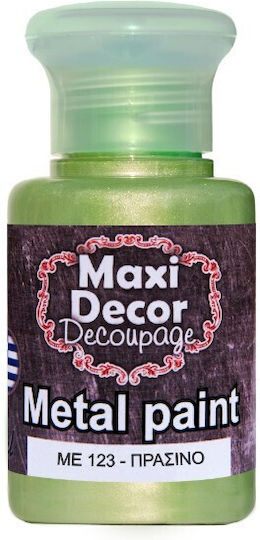 Maxi Decor Metallic Decoupage 130ml Nr. 123 Grün