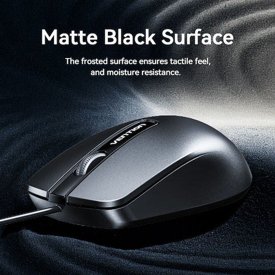 Vention KTABG Mouse Cu Fir Negru