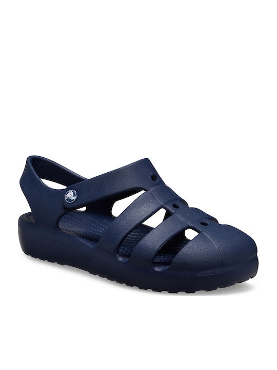 Classic Fisherman Children's Anatomical Beach Shoes Blue