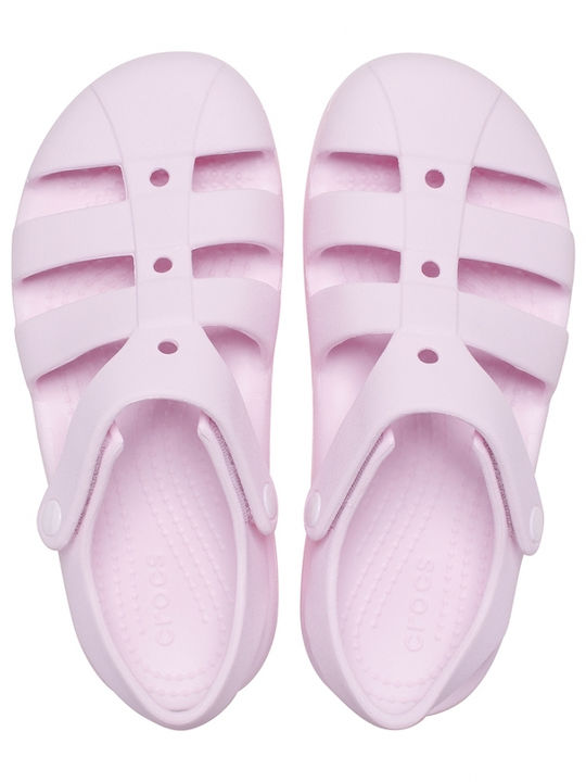 Classic Fisherman Children's Anatomical Beach Shoes Pink