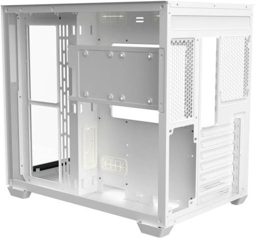 Raijintek Paean C7 Gaming Midi Tower Computer Case with Window Panel White