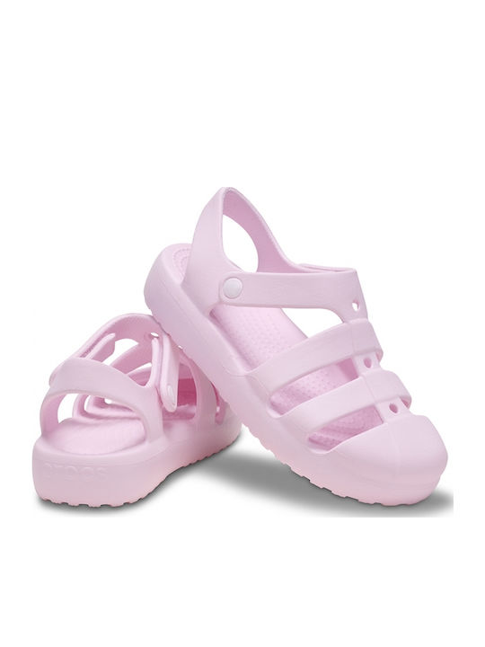 Classic Fisherman Children's Anatomical Beach Shoes Pink