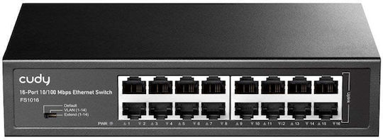 Cudy FS1016 Unmanaged L2 Switch με 16 Θύρες Ethernet