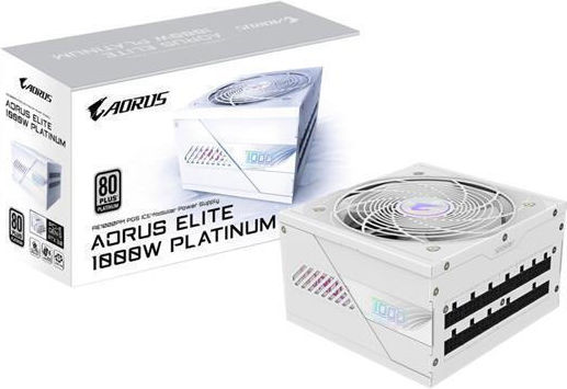 Gigabyte Aorus Elite P1000W 1000W Λευκό Τροφοδοτικό Υπολογιστή Full Modular 80 Plus Platinum