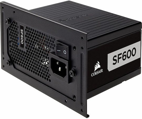Corsair SF Series SF600 600W Τροφοδοτικό Υπολογιστή Full Modular 80 Plus Platinum