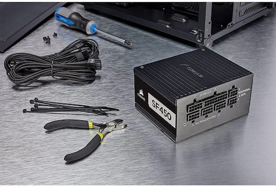 Corsair SF Series SF600 600W Τροφοδοτικό Υπολογιστή Full Modular 80 Plus Platinum