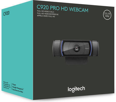 Logitech HD Pro Webcam C920 Full HD 1080p with Autofocus