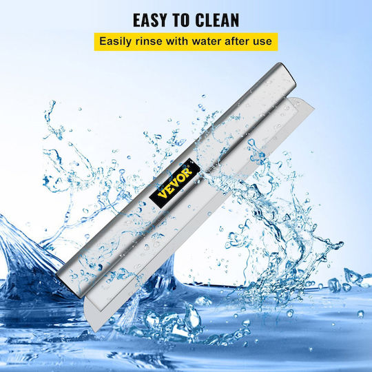 Vevor Skimming Blade 40inch Smoothing Knock-down Knife Finishing Tool Putty Knife Stainless Steel High Impact End Caps Drywall Wall Gyprock