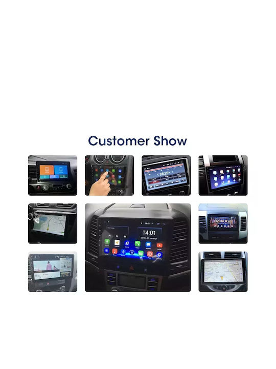 Ηχοσύστημα Αυτοκινήτου για Smart ForTwo 2007-2010 (Bluetooth/USB/WiFi/GPS/Apple-Carplay/Android-Auto) με Οθόνη Αφής 9"