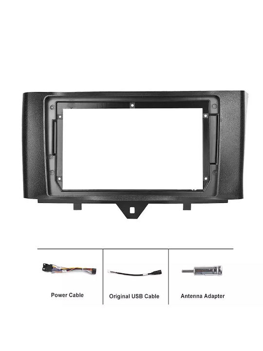 Автомобилна Аудио Система (Блутут/USB/WiFi/GPS/Apple-Carplay/Android-Auto) с Тъчскрийн 9"