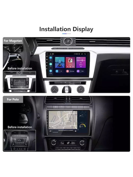 Car Audio System for Nissan Qashqai 2006-2013 (Bluetooth/USB/WiFi/GPS/Apple-Carplay/Android-Auto) with Touch Screen 9"