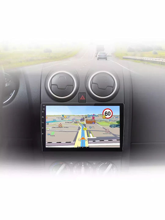 Car Audio System for Nissan Qashqai 2006-2013 (Bluetooth/USB/WiFi/GPS/Apple-Carplay/Android-Auto) with Touch Screen 9"