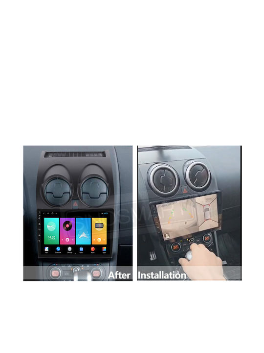 Car Audio System for Nissan Qashqai 2006-2013 (Bluetooth/USB/WiFi/GPS/Apple-Carplay/Android-Auto) with Touch Screen 9"