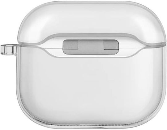 Uniq Glase Case Silicone in Transparent color for Apple AirPods 4