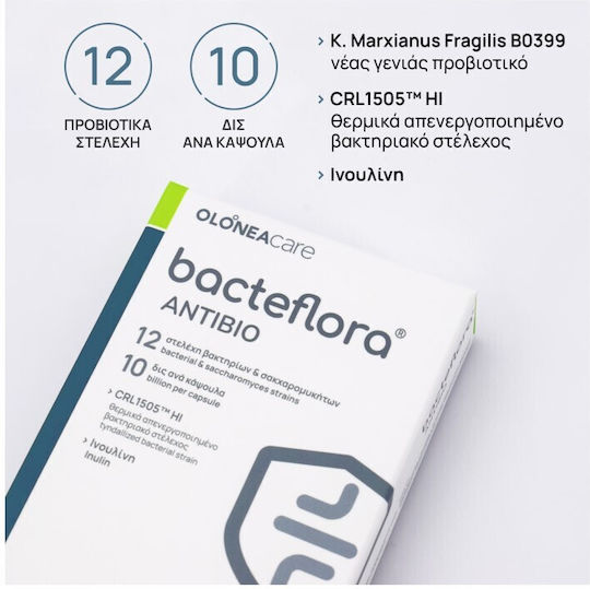 Olonea Bacteflora Antibio Probiotice 10 capace