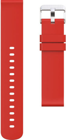 Canyon SW-58 Aluminium Waterproof Smartwatch with Heart Rate Monitor (Silver Red)