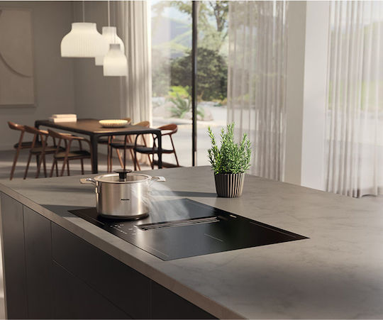Miele Smart Induction Cooktop Autonomous with Hood & Child Lock Function 80x52εκ.