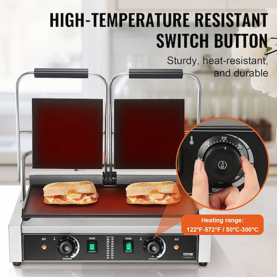 Vevor Commercial Sandwich Maker