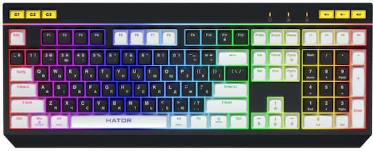 HATOR Icefall Gaming Mechanical Keyboard with RGB lighting (English US)