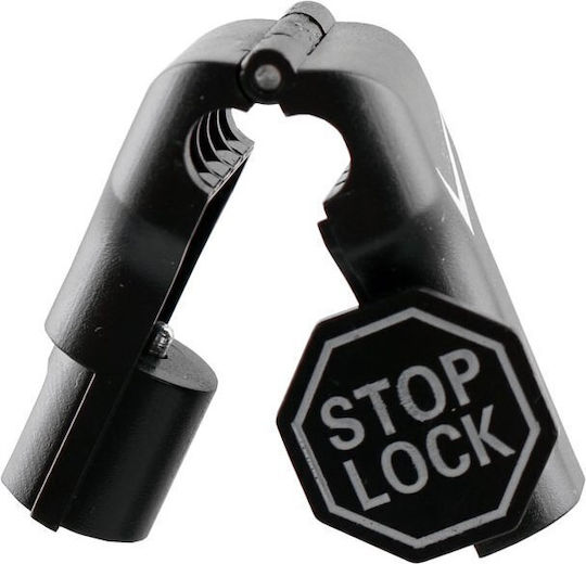 Volte-tel Anti-theft Security Hook Stop Lock 8mm Black