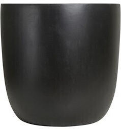 Harmony Ghiveci Ceramică Negru 65x65x62cm.