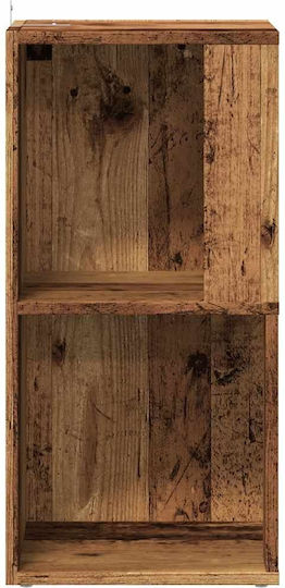 Eckschrank Altholz Holz Ingenieurholz Braun 33 x 33 x 67 cm