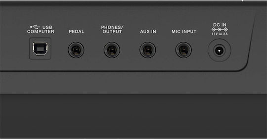 Roland Keybaord EX10 cu 61 Taste cu Suport, Căști și Pupitru Negru