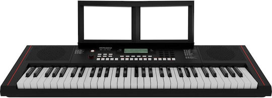 Roland Keybaord EX10 cu 61 Taste cu Suport, Căști și Pupitru Negru