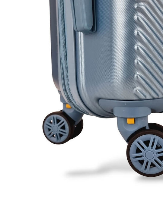 Playful Bags Cabin Travel Suitcase Hard Veraman with 4 Wheels Height 55cm