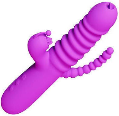 Triple Thruster Δονητής G-Spot Μωβ