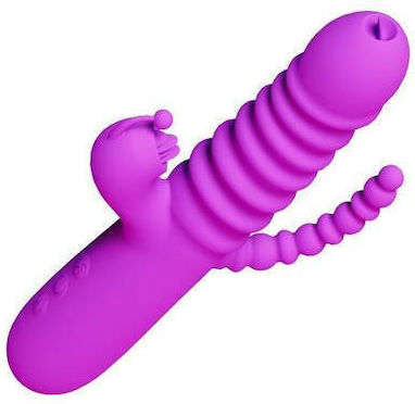 Triple Thruster Δονητής G-Spot Μωβ