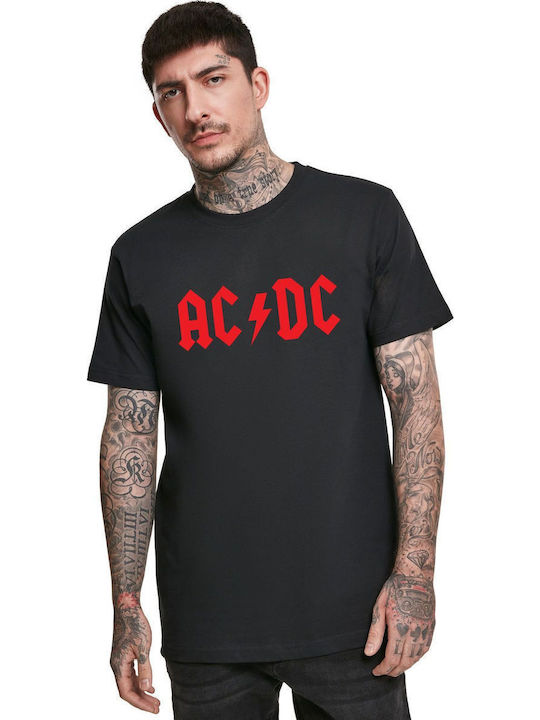 T-shirt Acdc Logo Art Rock Avenue Black T-shirt Acdc Logo Art Rock Avenue Black