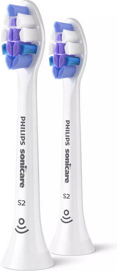 Philips Sonicare S2 Sensitive Replacement Heads for HX6052/10 Quantity 2