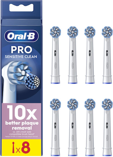 Oral-B Pro Sensitive Clean Electric Toothbrush Replacement Heads 8pcs