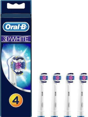 Capete de schimb pentru periuță electrică Oral-B Pro 3D White, pachet de 4 bucăți