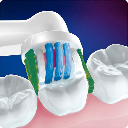 Capete de schimb pentru periuță electrică Oral-B Pro 3D White, pachet de 4 bucăți