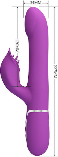 Pretty Love Falin Purple Doppelter Vibrator Lila