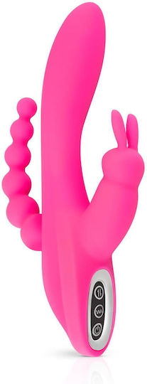 Teazers Doppelter Vibrator mit Fernbedienung 21cm Rosa
