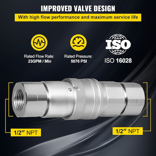 Vevor YYJT0.5X0.5NPT8DZV0 Вентил