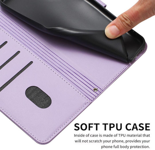 No Cat No Life Wallet Purple (Oppo A80 5G)