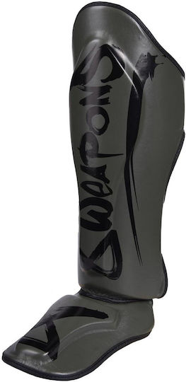 8 Weapons Shin Guards Adults Black