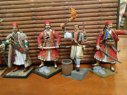 Large Set of 8 Heroes of the 1821 Revolution