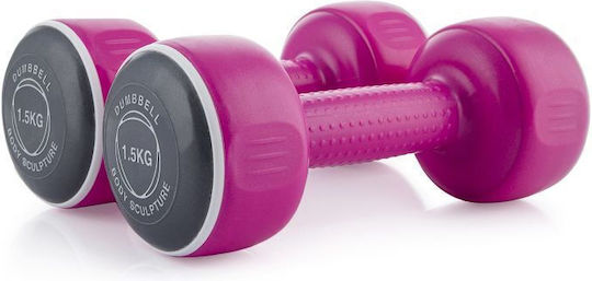 Body Sculpture Smart BW108 Satz Hanteln Rund 2 x 1,5kg