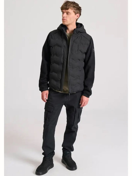 Χειμωνιάτικο Μπουφάν Softshell Αδιάβροχο και Αντιανεμικό Γκρι