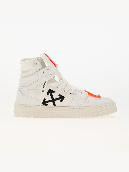 Herren Stiefel White Orange