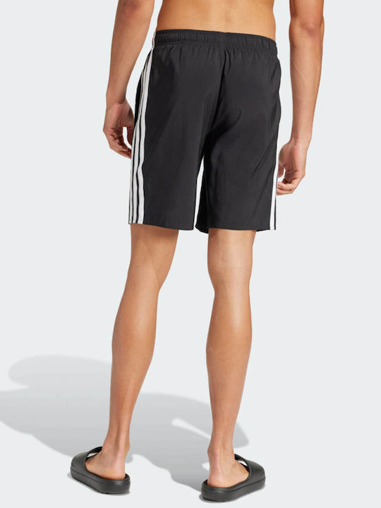 3-Stripes Men's Swimwear Shorts Black Striped
