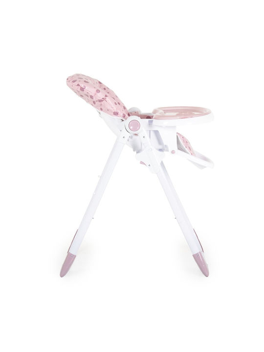 Moni Cocomero Foldable Baby Highchair with Adjustable Height Pink