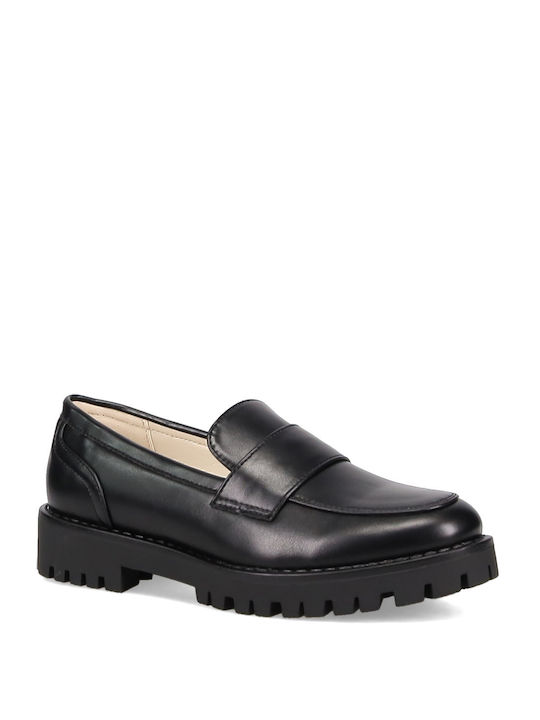 Migato Women's Loafers in Black Color